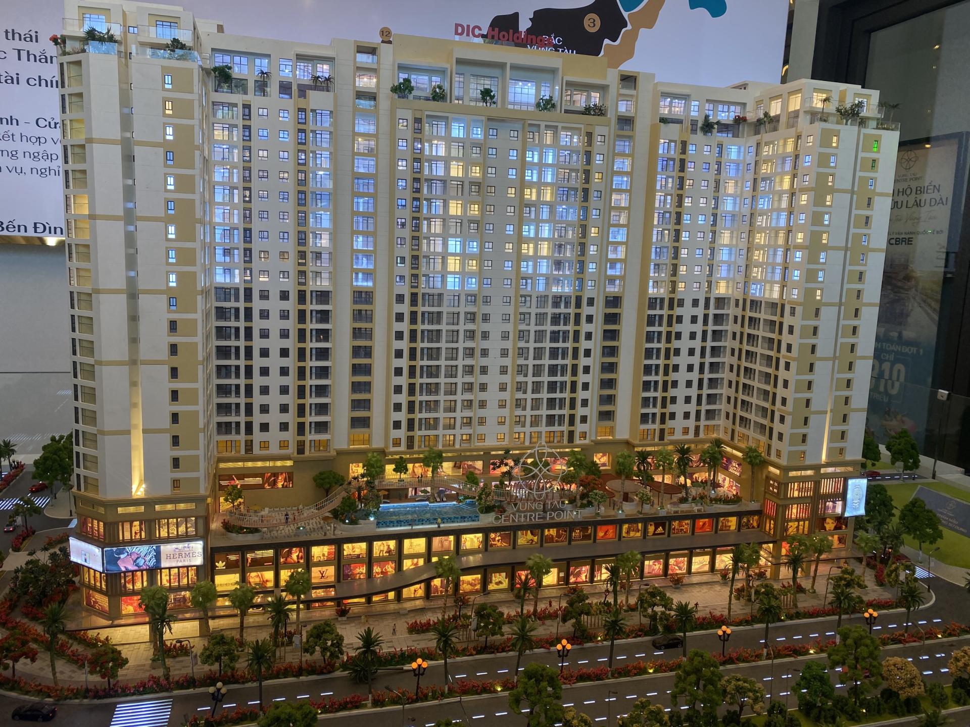 Sa bàn căn hộ Vũng Tàu centrepoint